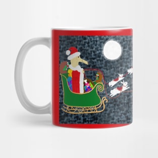 Santa Dachshund Mug